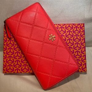 Tori Burch Georgia Zip Continental Wallet